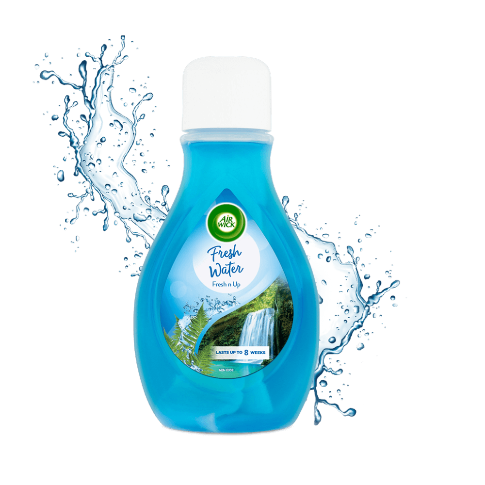 AIR WICK AIR FRESHENER FRESH N UP FRESH WATER 375 ML Default Title - MamasJan Grocery Nonfood