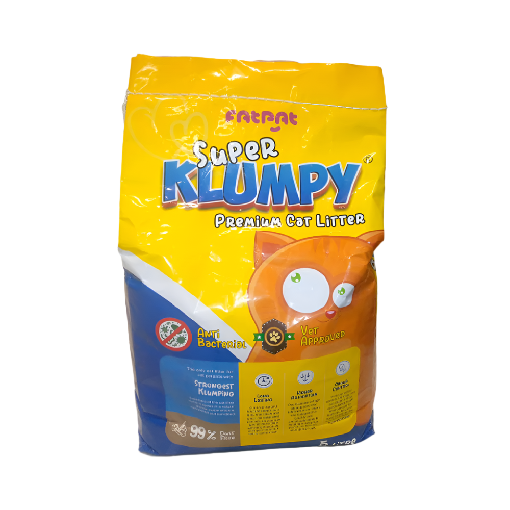 KLUMPY CAT LITTER SUPER CLUMPING 5 LTR Default Title - MamasJan Grocery Nonfood