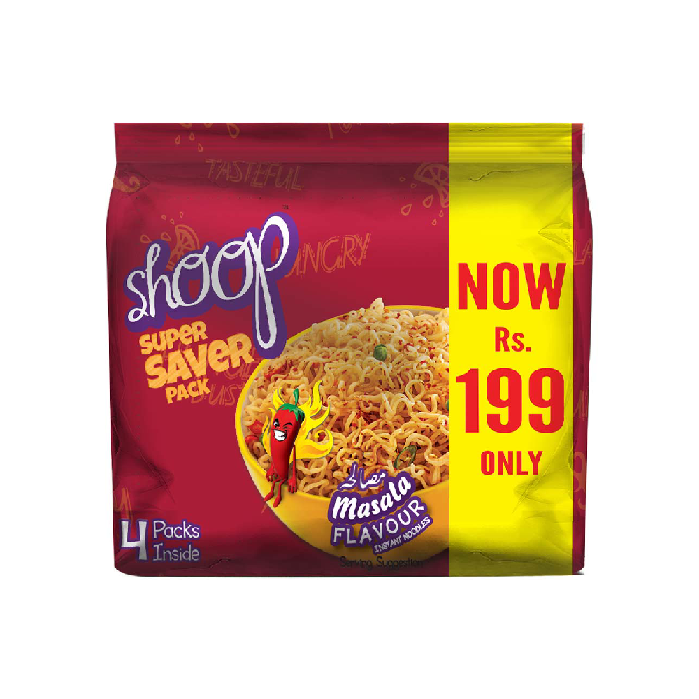 SHAN SHOOP NOODLES MASALA SAVER PACK 260 GM Default Title - MamasJan Grocery
