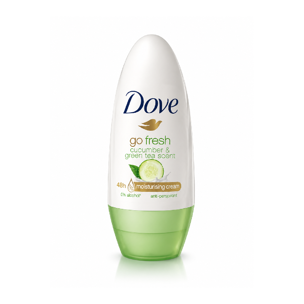 DOVE DEODORANT ROLL ON GO FRESH CUCUMBER & GREEN TEA 48H 40 Default Title - MamasJan Grocery Nonfood