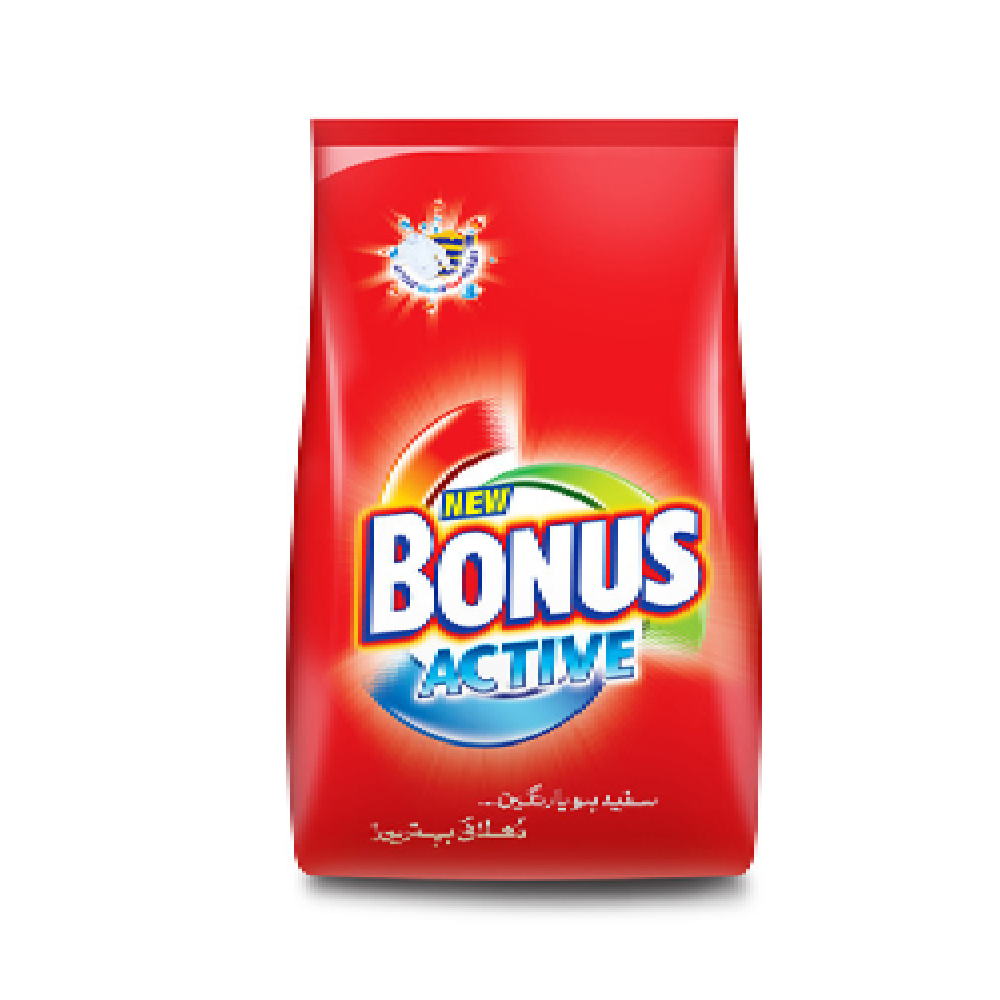 BONUS WASHING POWDER ACTIVE 1 KG Default Title - MamasJan Grocery Nonfood