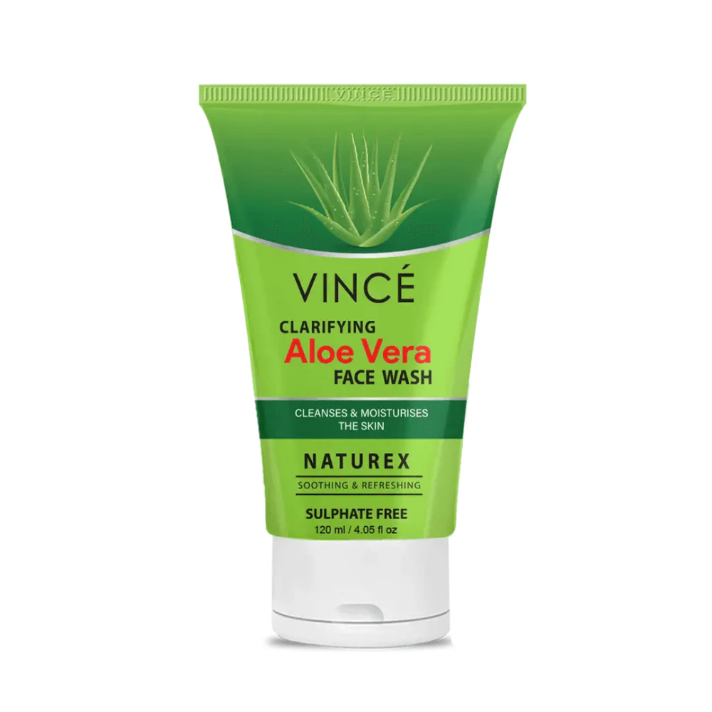 VINCE CLARIFYING ALOE VERA FACE WASH 120 ML Default Title - MamasJan skincare