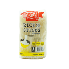 SUREE RICE STICK NODDLES 3MM 400 GM Default Title - MamasJan Grocery