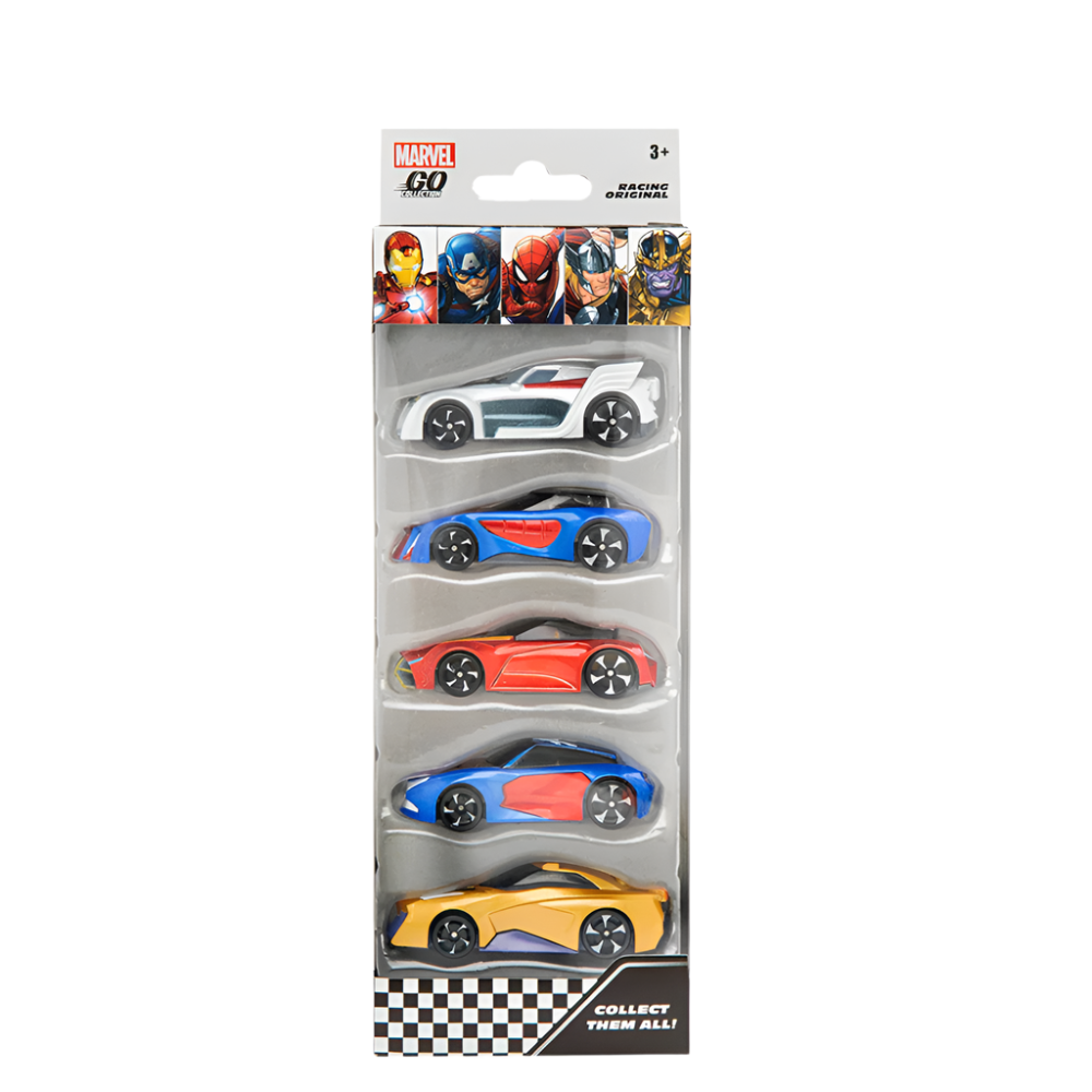M5945 MARVEL MULTI CAR 5-PACK Default Title - MamasJan Toys
