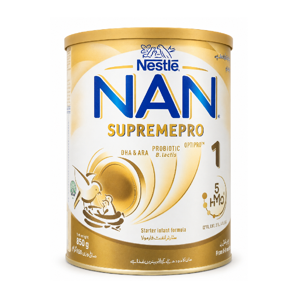 NESTLE NAN 1 SUPREMEPRO MILK POWDER TIN 850 GM Default Title - MamasJan Grocery