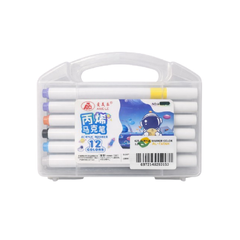 625 ACRYLIC MARKER COLOR 12PC Default Title - MamasJan Toys