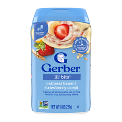 GERBER BABY CERELAC OATMEAL BANANA STRAWBERRY 227 GM Default Title - MamasJan GroceryFoods