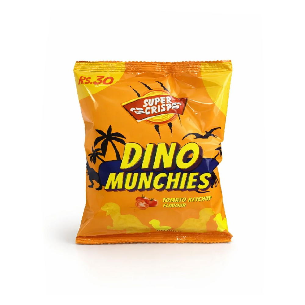 SUPER CRISP DINO MUNCHIES 20 GM Default Title - MamasJan Grocery