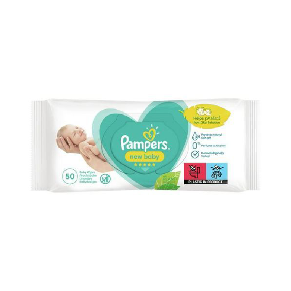PAMPER WIPES SENSITIVE 50PC BASIC Default Title - MamasJan Grocery Nonfood