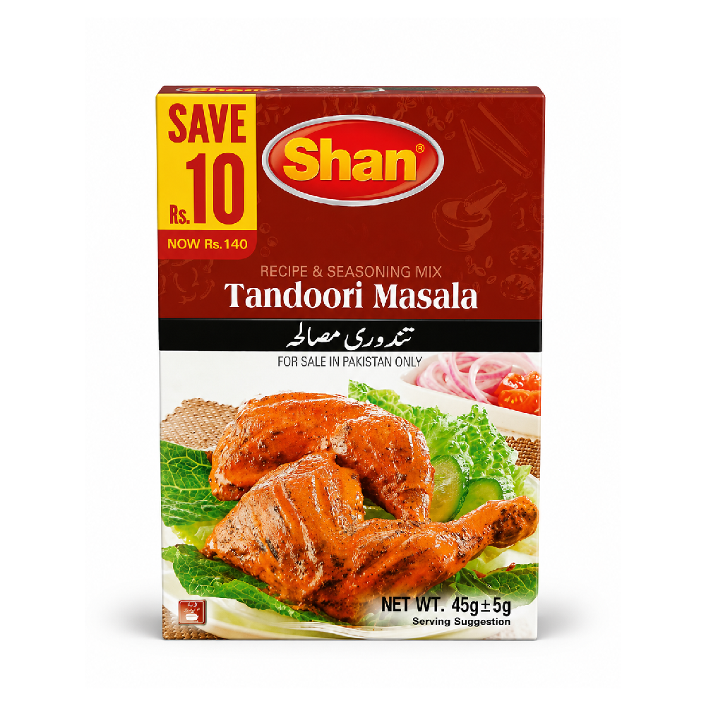 SHAN TANDOORI MASALA CP 45 GM Default Title - MamasJan Grocery Food