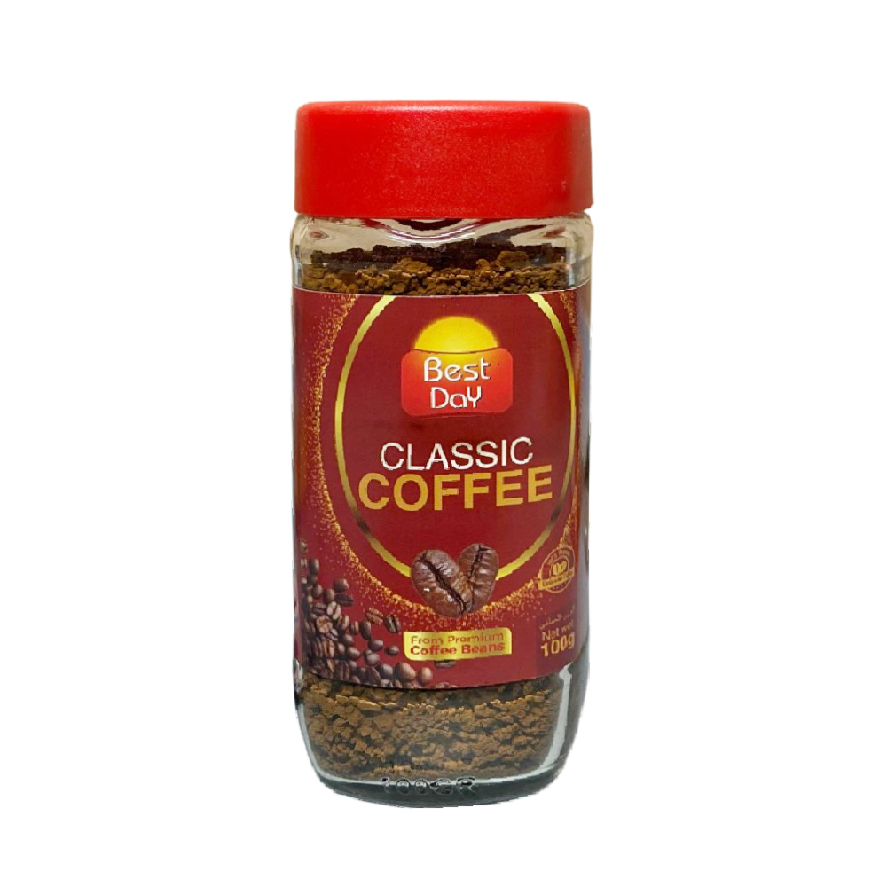 BEST DAY CLASSIC INSTANT COFFE 100 GM Default Title - MamasJan GroceryFoods
