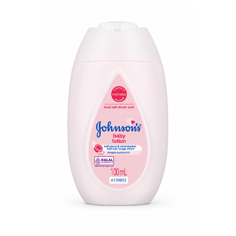JOHNSONS BABY LOTION PINK 100ML Default Title - MamasJan Grocery Nonfood