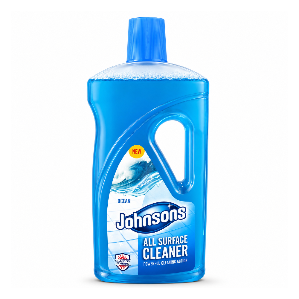 JOHNSONS ALL SURFACE CLEANER DISINFECTANT OCEAN 1 LTR Default Title - MamasJan Grocery Nonfood