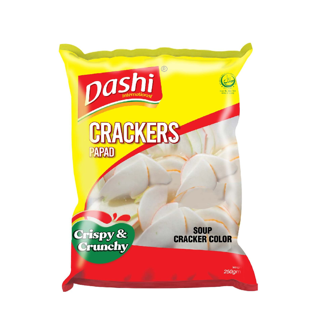 DASHI CRACKERS PAPAD CHINESE SOUP POUCH 250 GM Default Title - MamasJan Grocery
