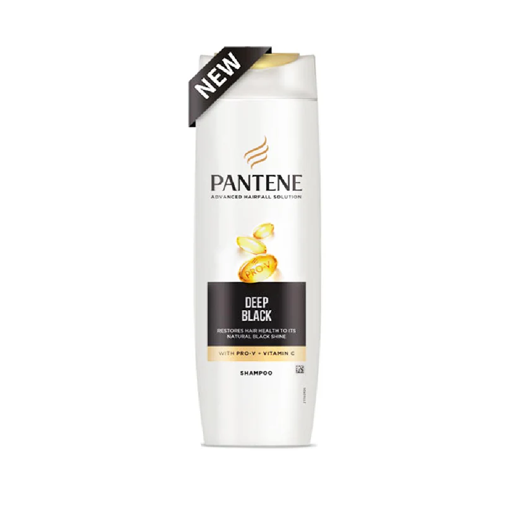 PANTENE SHAMPOO DEEP BLACK 185 ML Default Title - MamasJan Grocery Nonfood