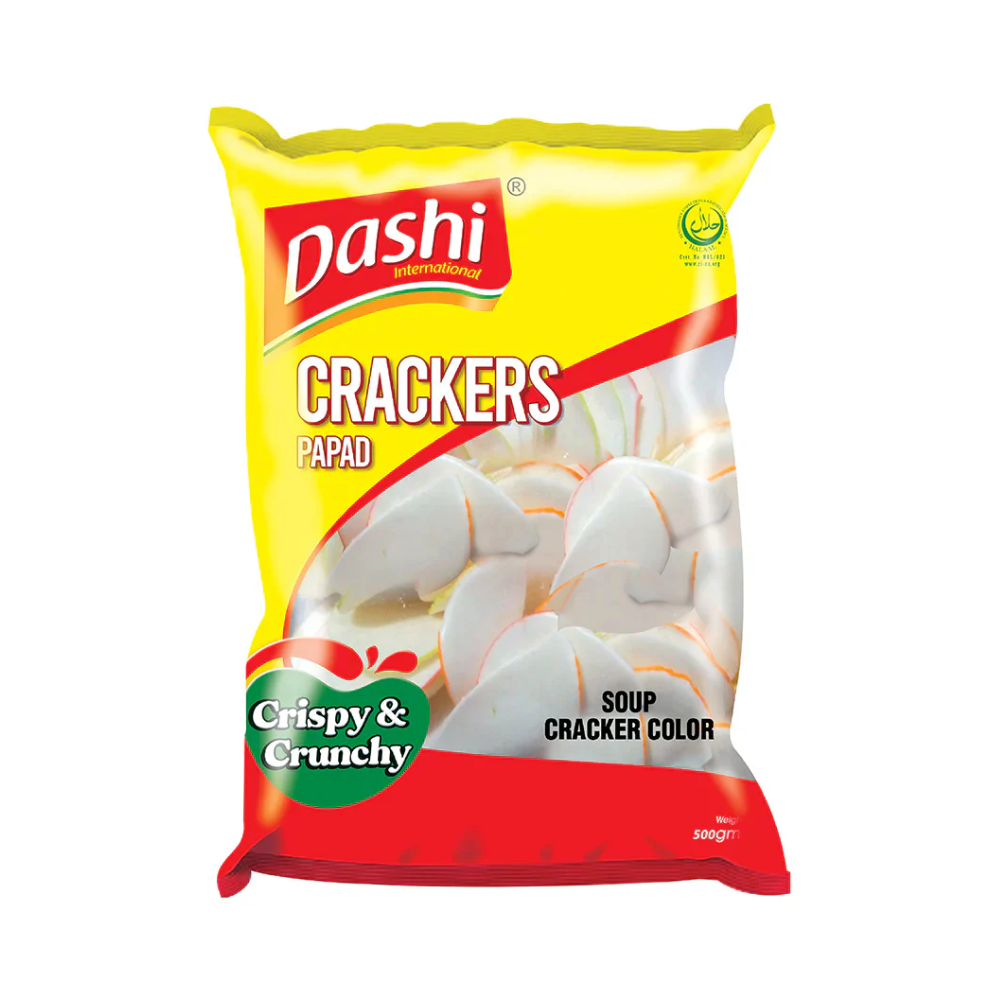 DASHI READY TO FRY CRACKERS POUCH 500GM Default Title - MamasJan Grocery