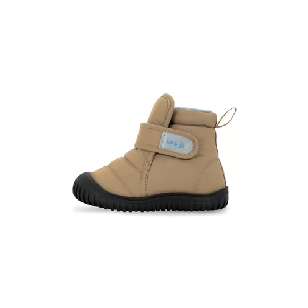 BOYS BOOTIES WINTER 11-13 BIEGE F11 Default Title - MamasJan KidsWear