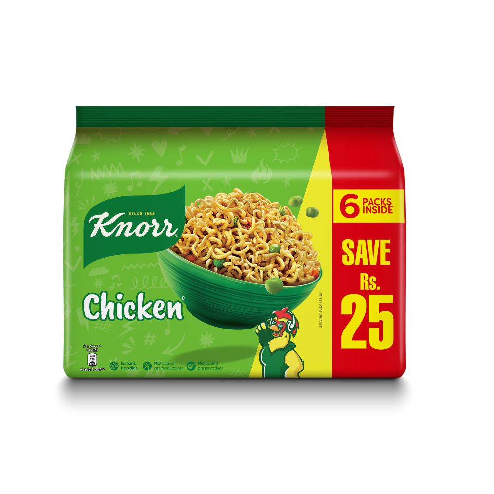 KNORR NOODLES CHICKEN 1X6 300 GM Default Title - MamasJan GroceryFoods