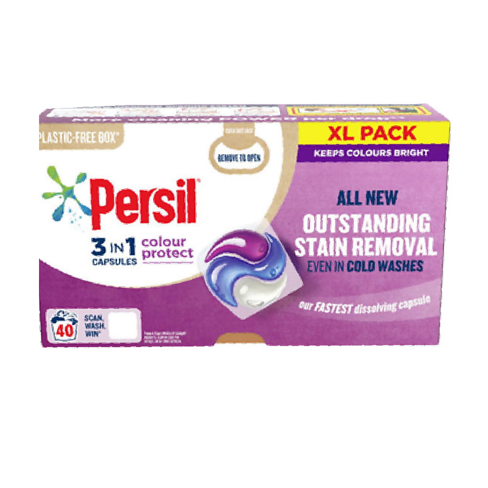 PERSIL WASHING PODS 3IN1 COLOUR PROTECT CAPSULES 40 S Default Title - MamasJan Grocery Nonfood