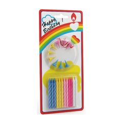 CLASSY BIRTHDAY CANDLE SPECIAL PARTY 4 Piece Default Title - MamasJan Grocery Non Foods