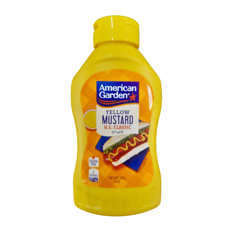 AMERICAN GARDEN MUSTARD PASTE 227 GM Default Title - MamasJan Grocery