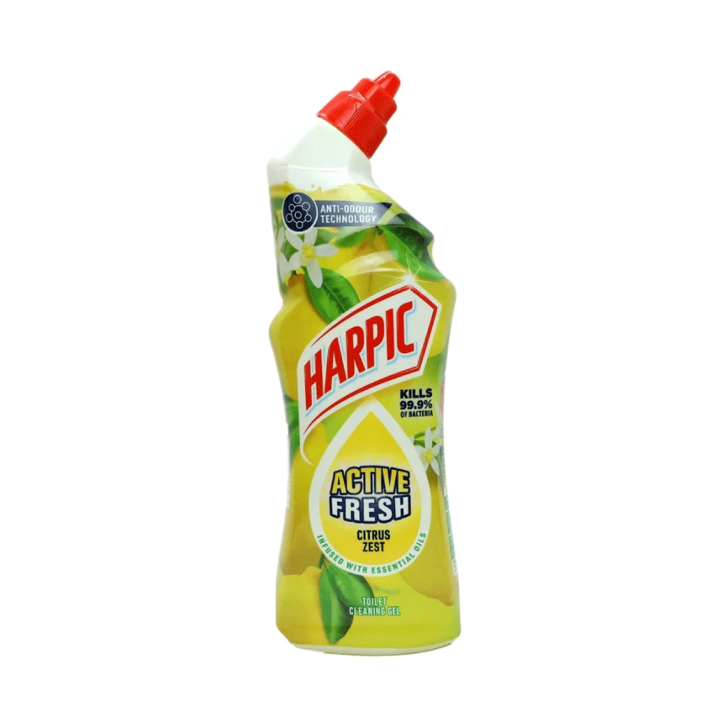 HARPIC TOILET CLEANER ACTIVE FRESH CITRUS ZEST 750 ML Default Title - MamasJan Grocery Nonfood