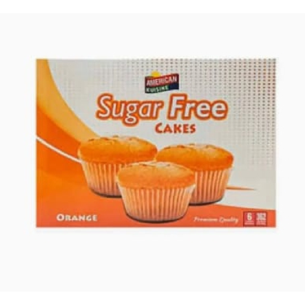 AMERICAN KUISINE ORANGE SUGAR FREE CUP CAKE 100GM Default Title - MamasJan Grocery