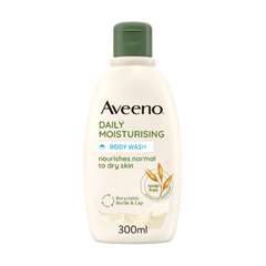 Aveeno Body Wash Daily Moisturising Nourishes 300 ML Default Title - MamasJan Grocery Nonfood