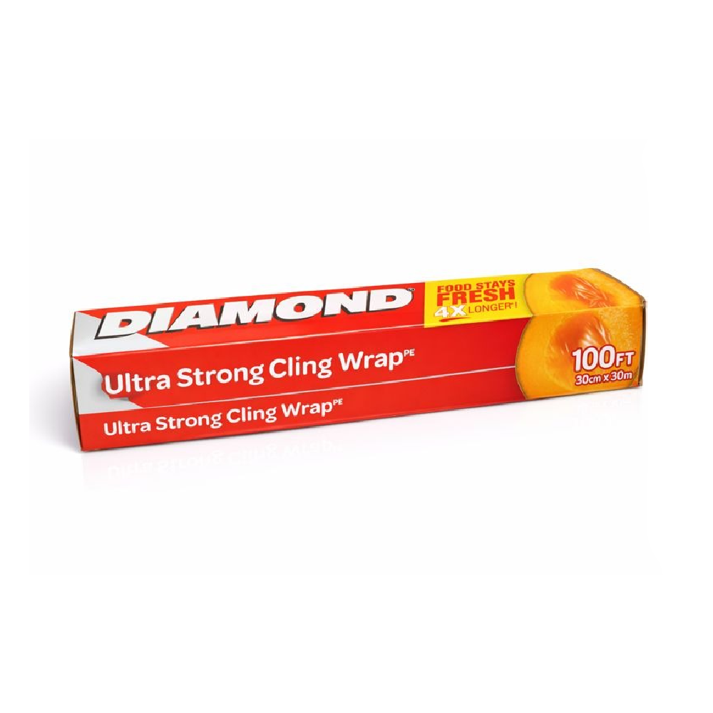 DIAMOND CLING WRAP 100 FT PC Default Title - MamasJan Grocery Nonfood