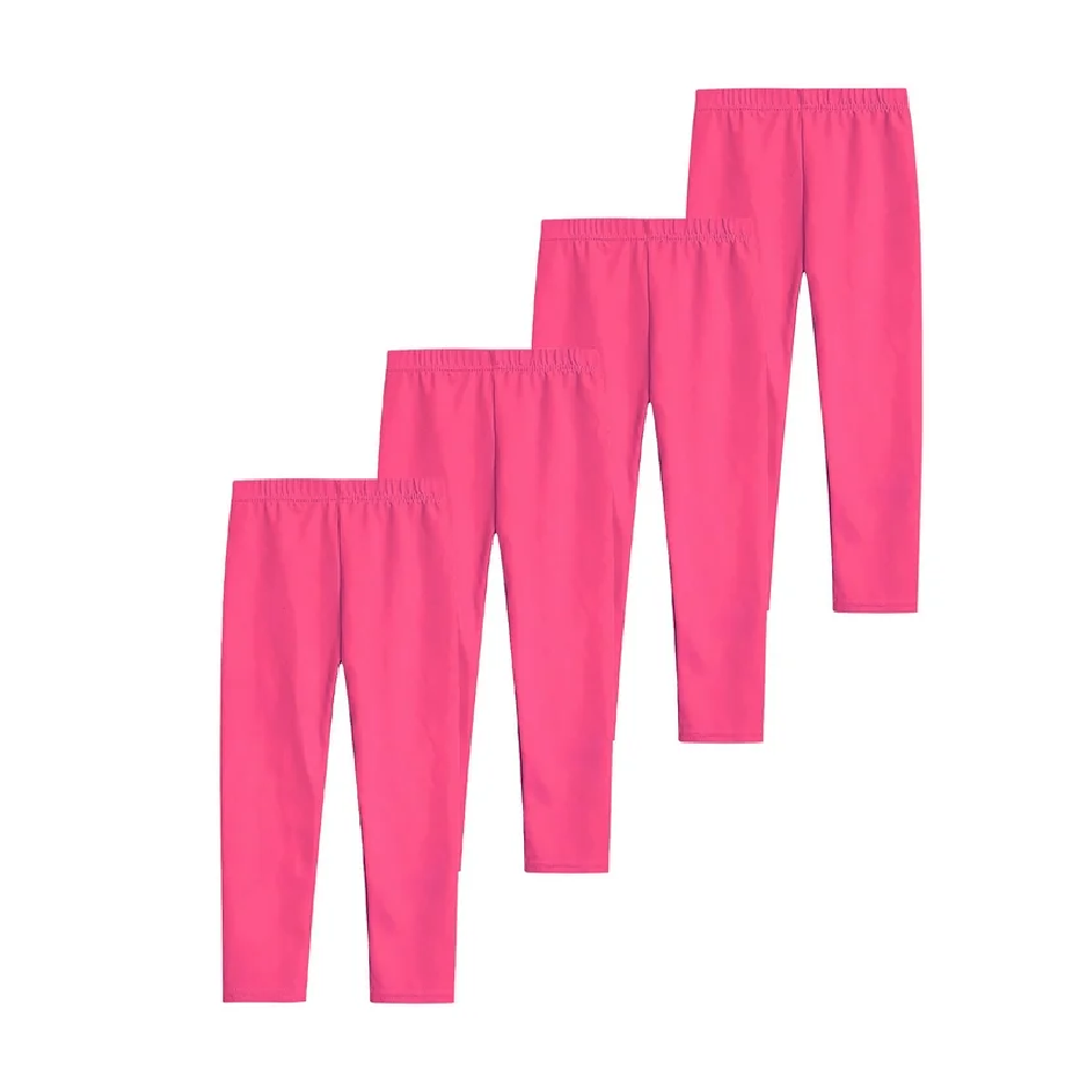GIRLS LEGGING 4PC PACK ZHW-25 0-3 M 2643 Default Title - MamasJan KidsWear