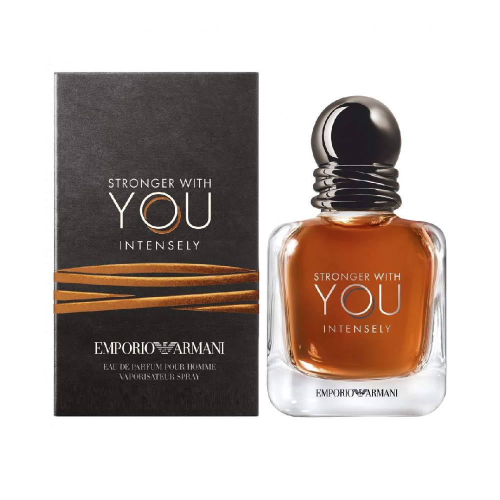 EMPORIO ARMANI STRONGER WITH YOU INTENSELY MEN EDP 100 ML Default Title - MamasJan s