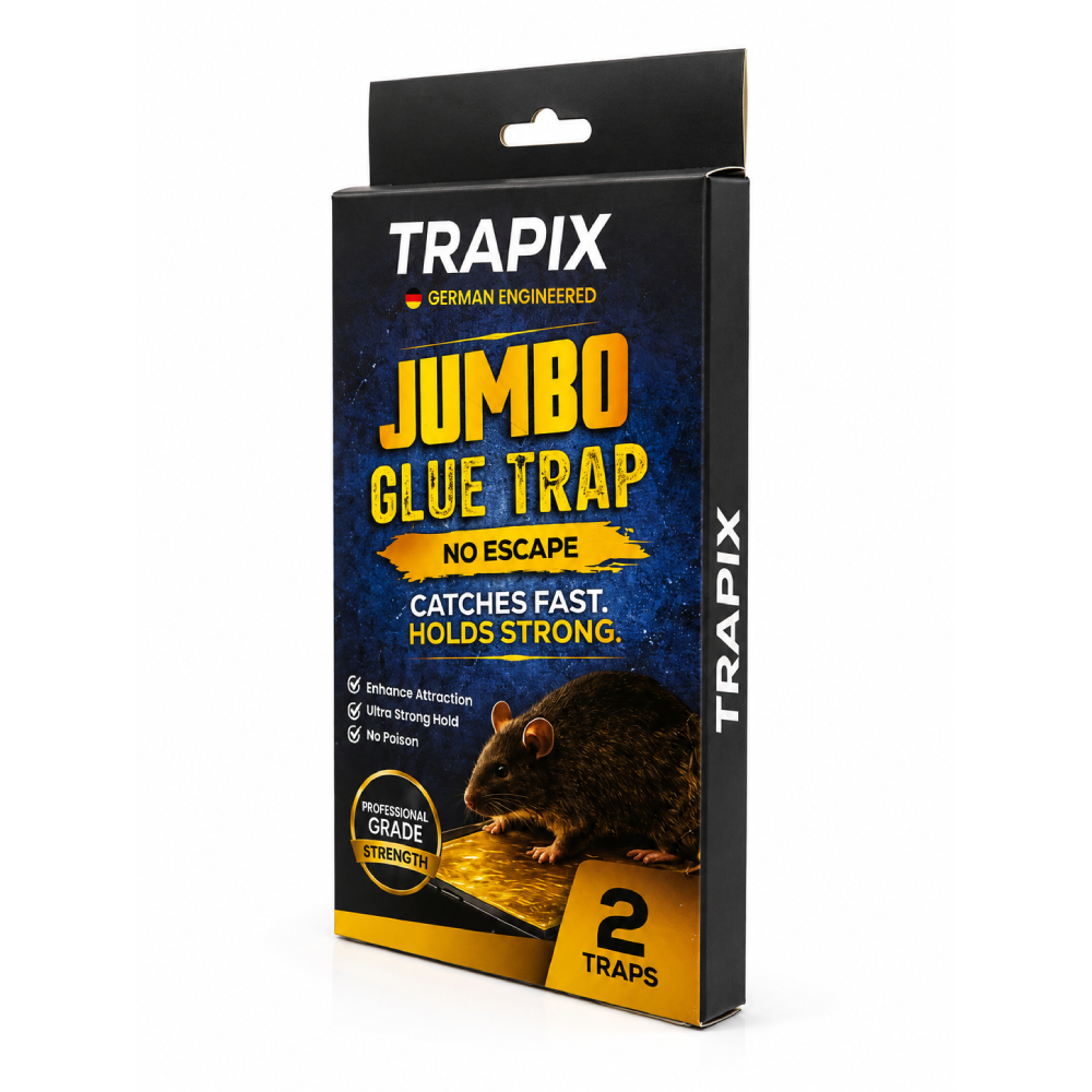 TRAPIX JUMBO NO ESCAPE GLUE TRAP 2 CATCHES FAST HOLD STRONG Default Title - MamasJan New Arrivals
