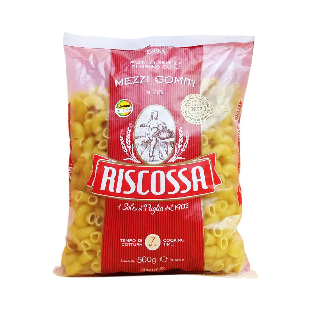 RISCOSSA PASTA GOMITI 500GM Default Title - MamasJan Grocery