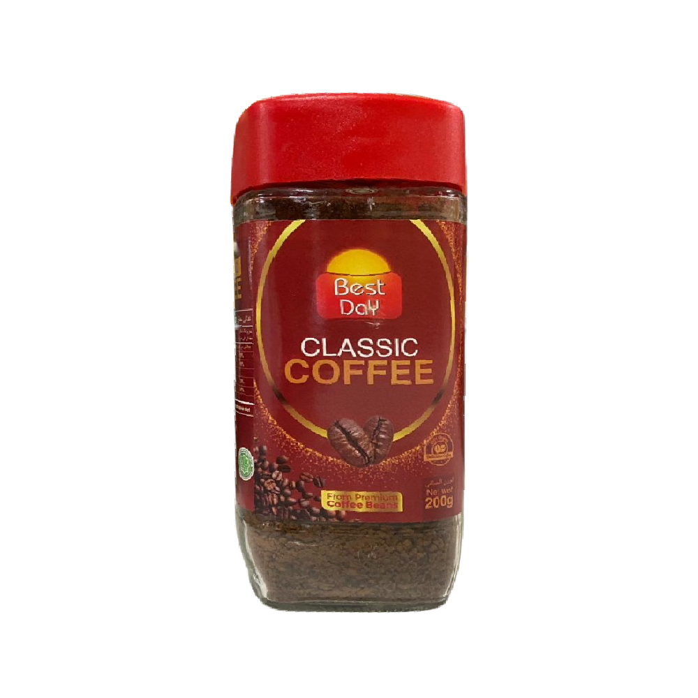 BEST DAY CLASSIC INSTANT COFFE 200 GM Default Title - MamasJan GroceryFoods