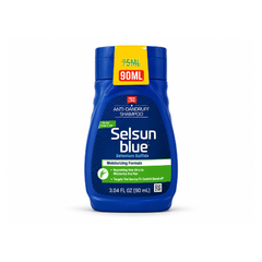 SELSUN BLUE ANTI DANDRUFF SHAMPOO MOISTURIZING ALOE 90ML Default Title - MamasJan Grocery Nonfood