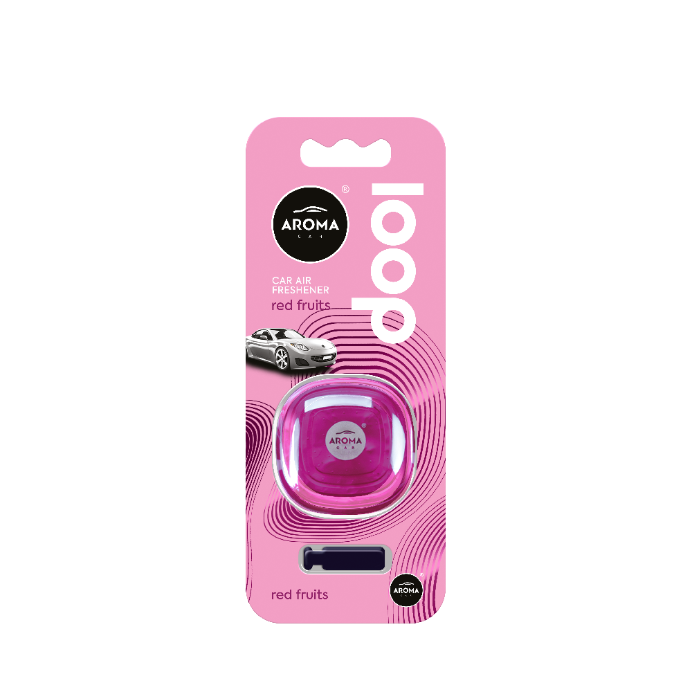 AROMA CAR LOOP GEL RED FRUITS Default Title - MamasJan Grocery Nonfood