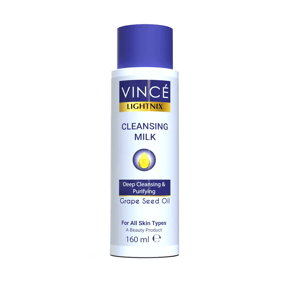 VINCE CLEANSING MILK GRAPE SEED EXTRACT 160 ML Default Title - MamasJan skincare