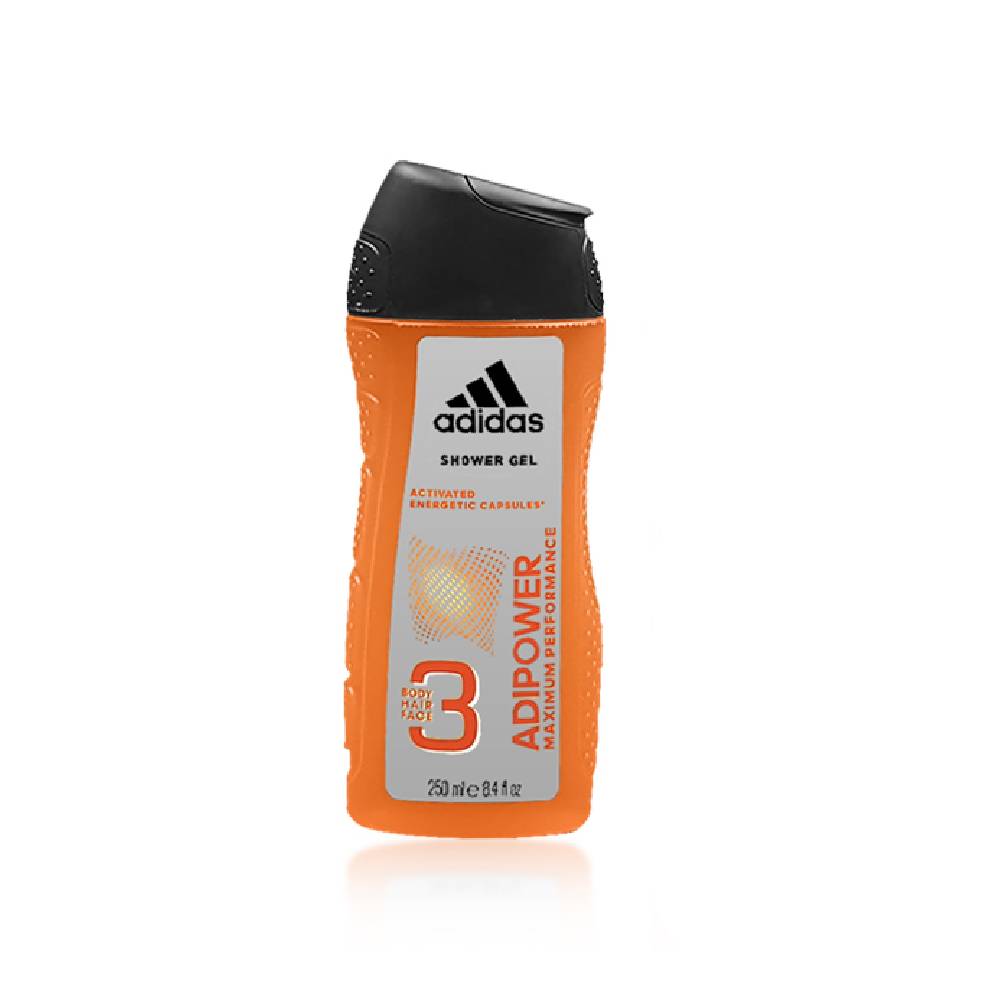 ADIDAS SHOWER GEL ENERGETIC CAPSULES 3IN1 250 ML BASIC Default Title - MamasJan Grocery Nonfood