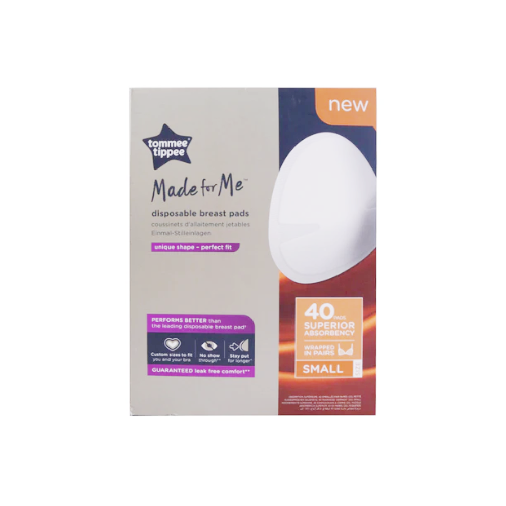 TOMMEE TIPPEE DISPOSABLE BREAST PADS 40X SMALL 423629 Default Title - MamasJan Grocery Nonfood