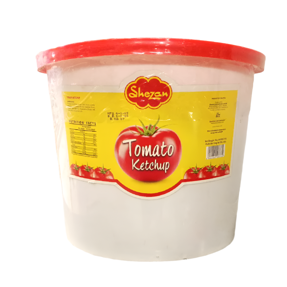 SHEZAN TOMATO KETCHUP BUCKET 5KG Default Title - MamasJan Grocery