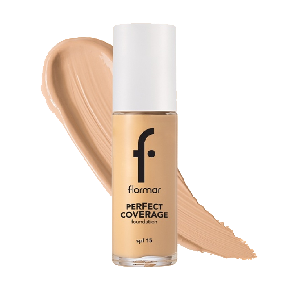 FLORMAR PERFECT COVERAGE FOUNDATION 102 Default Title - MamasJan Makeup