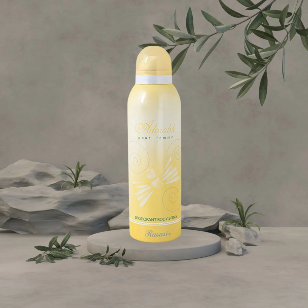 RASASI DEODORANT ADORABLE 200 ML Default Title - MamasJan Grocery Nonfood