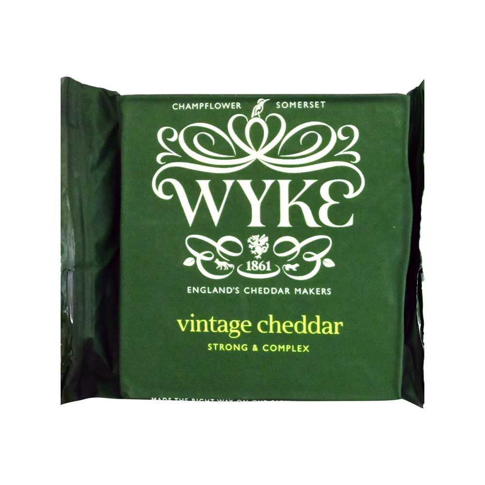WYKE FARMS VINTAGE RESERVE CHEDDAR CHEESE 200 GM Default Title - MamasJan Grocery