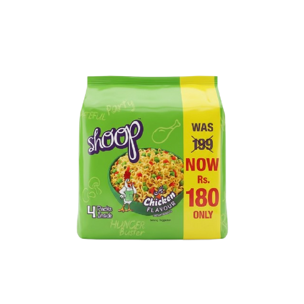 SHAN SHOOP NOODLES CHICKEN SAVER PACK 260 GM Default Title - MamasJan Grocery