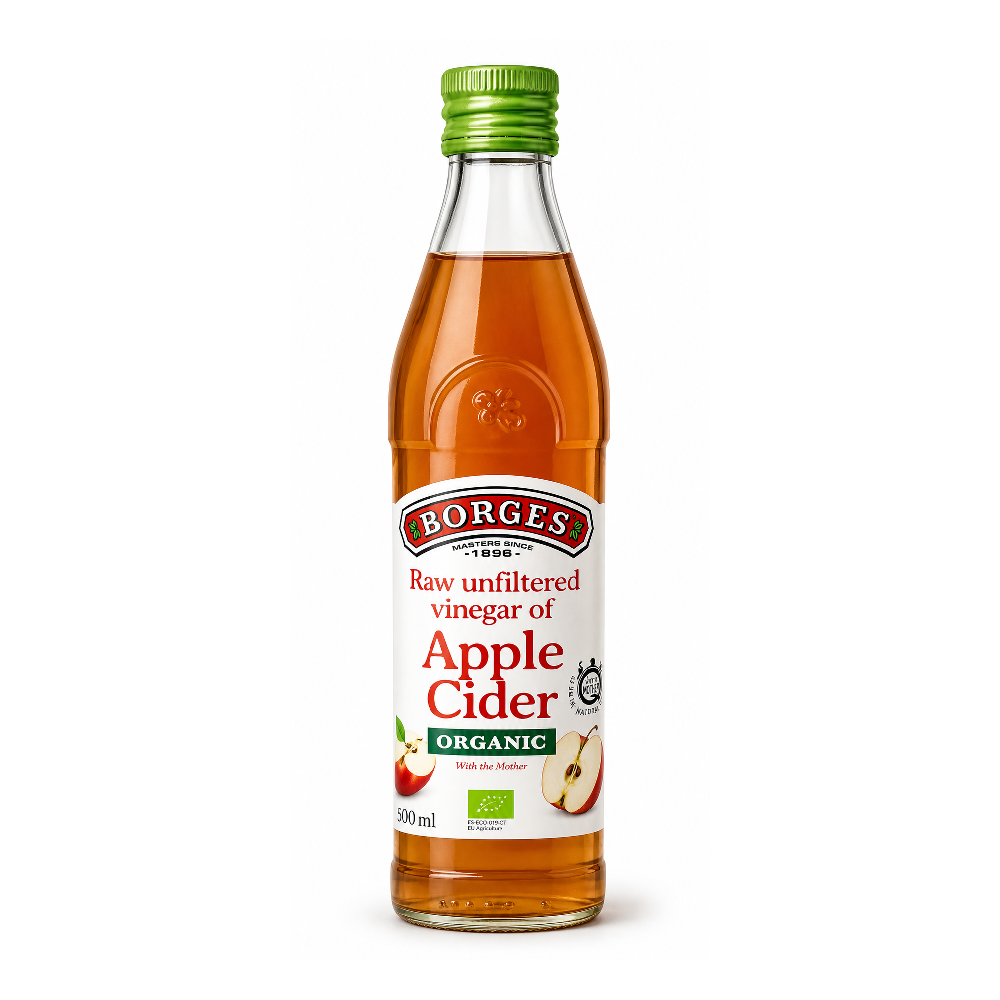 BORGES APPLE CIDER ORGANIC 500ML Default Title - MamasJan Grocery