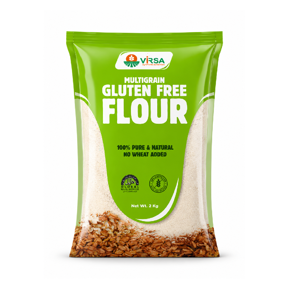 VIRSA MULTIGRAIN GLUTEN FREE FLOUR 2KG Default Title - MamasJan Grocery Food