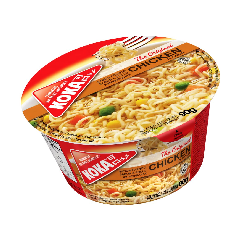 KOKA INSTANT NOOLDES CHICKEN BOWL 90 GM Default Title - MamasJan Grocery