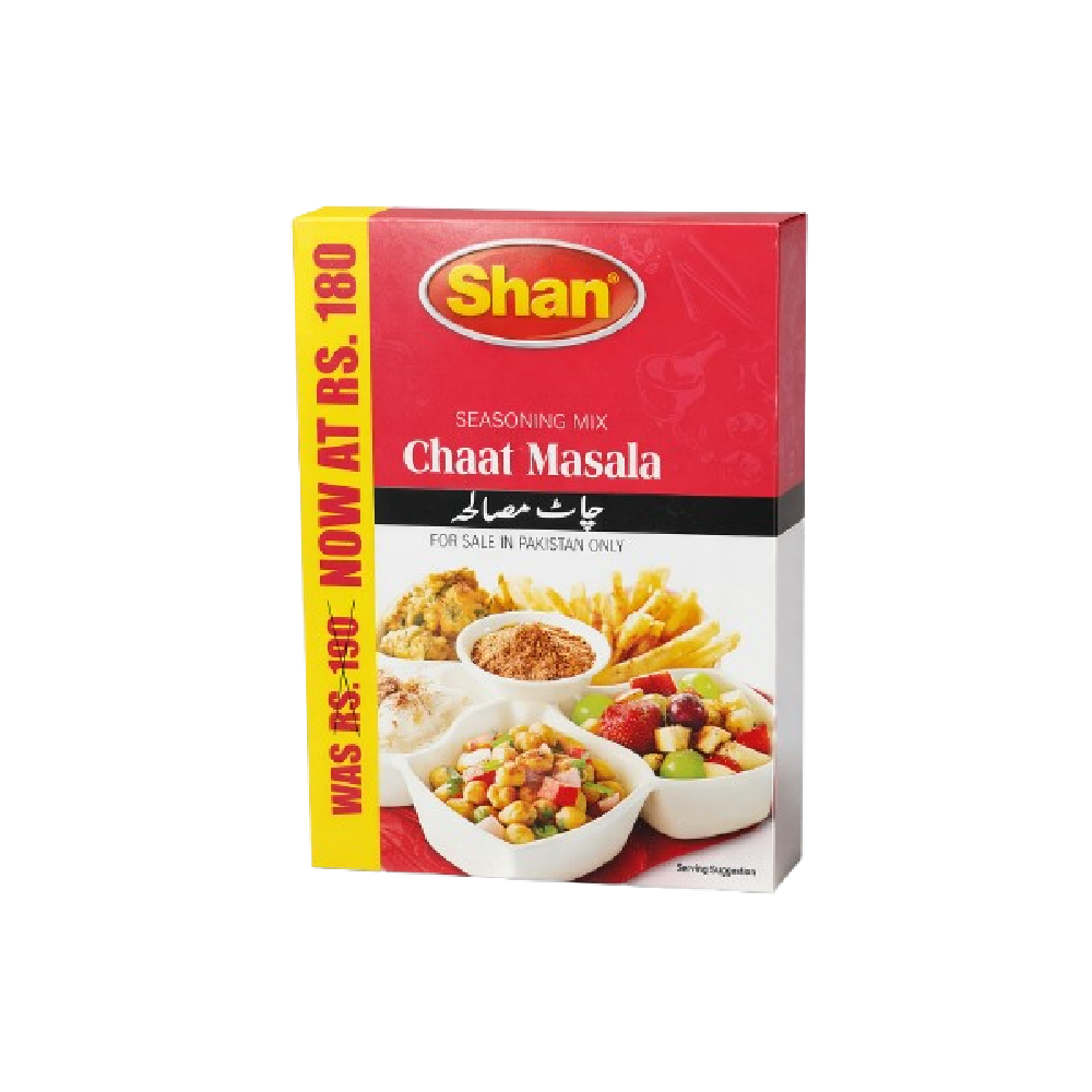 SHAN CHAAT MASALA SAVE RS.10 85 GM Default Title - MamasJan GroceryFoods