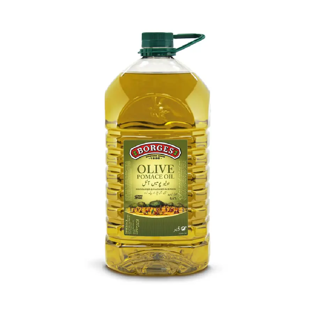 BORGES OLIVE OIL POMACE BOTTLE 5 LTR BASIC Default Title - MamasJan Grocery