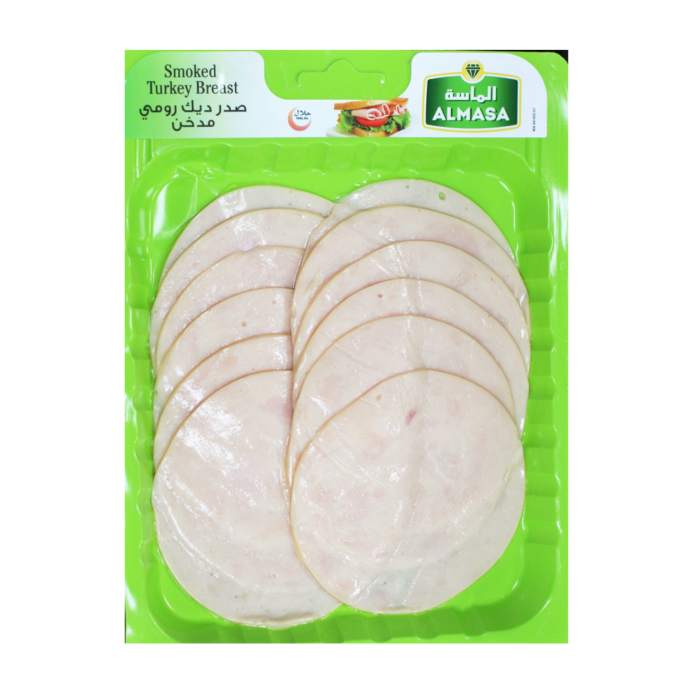 ALMASA SMOKED TURKEY BREAST 200G Default Title - MamasJan Grocery